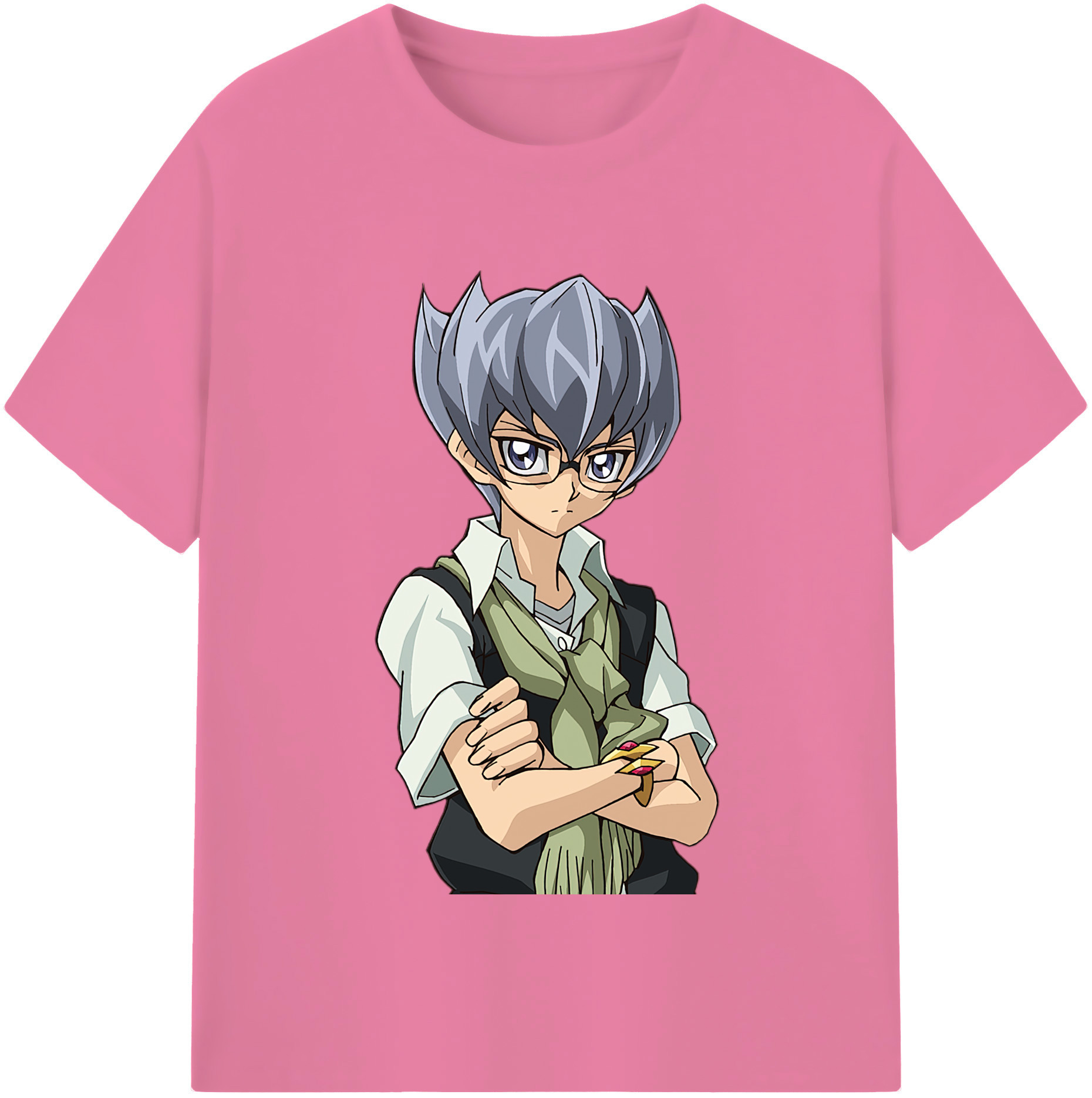 （画像用） 遊☆戯☆王 Yu-Gi-Oh! 綿100％半袖Tシャツ（フロントプリント）